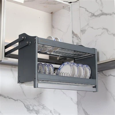 Upotettu keittiön hissikaappi