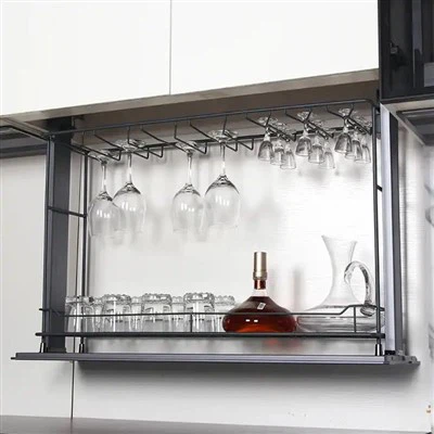 Keittiön mukinpidike Monitoiminen luokiteltu kaappiteline