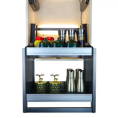 Ravintola Keittiö Alumiiniseos Sähköhissikaappi Vetokori